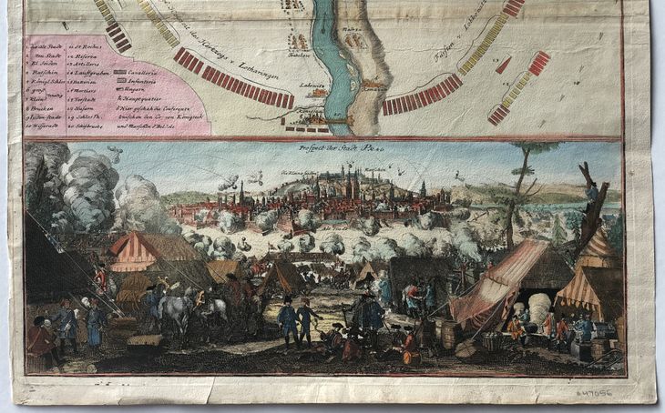 Obléhání Prahy rakouským vojskem 1742 - 5