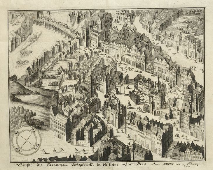 Vpád pasovských vojsk do Prahy 1611 - 4